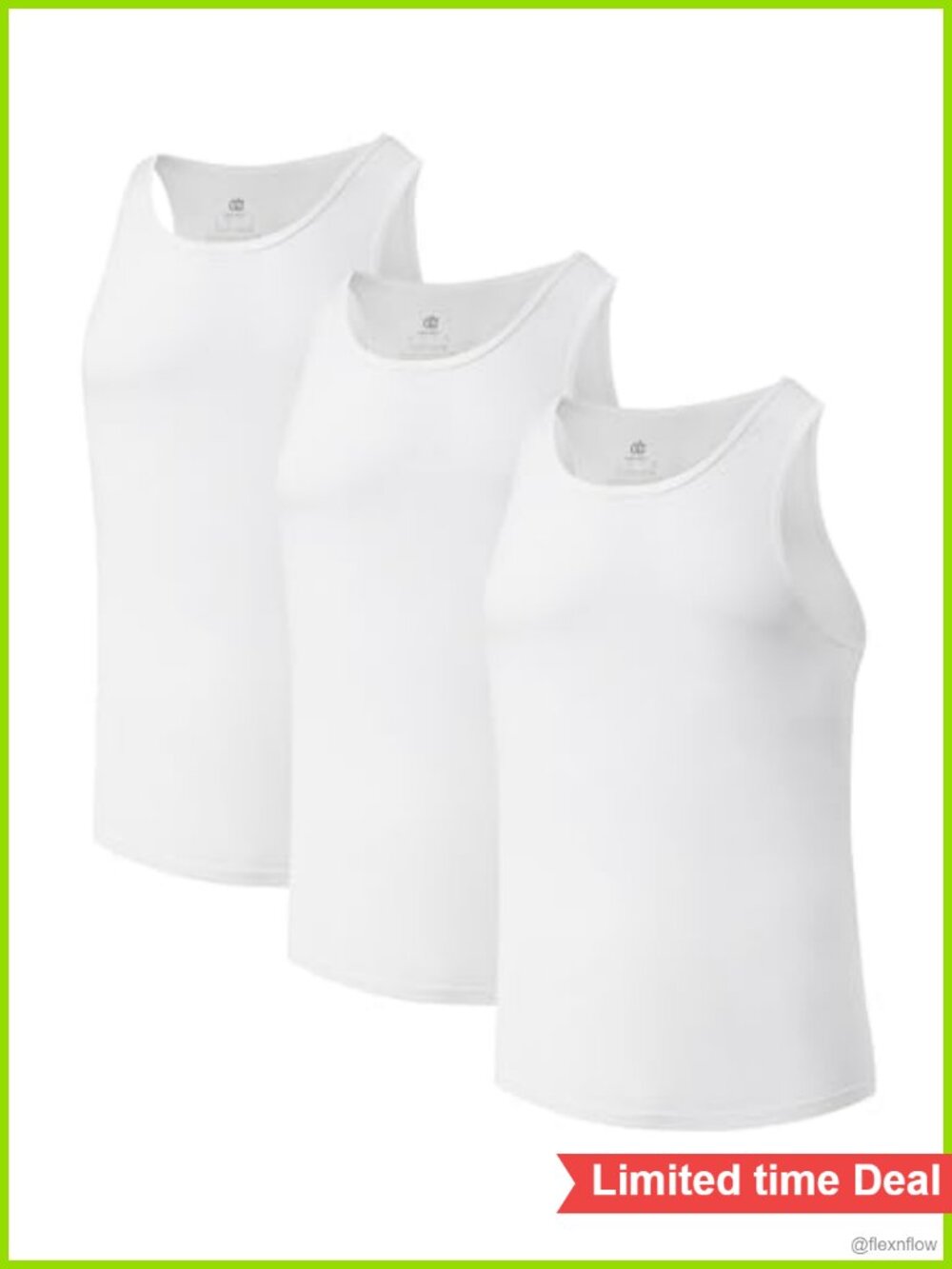 Ultra Soft Micro Modal Tank Top Undershirts 3 Pack